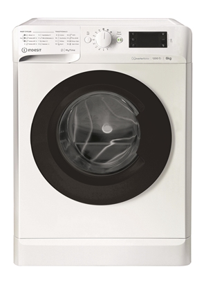 Attēls no Indesit MTWSE 61294 WK EE washing machine Front-load 6 kg 1200 RPM White