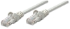 Picture of Intellinet Network Patch Cable, Cat6, 0.5m, Grey, CCA, U/UTP, PVC, RJ45, Gold Plated Contacts, Snagless, Booted, Lifetime Warranty, Polybag
