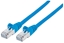 Attēls no Intellinet Network Patch Cable, Cat6, 5m, Blue, Copper, S/FTP, LSOH / LSZH, PVC, RJ45, Gold Plated Contacts, Snagless, Booted, Lifetime Warranty, Polybag