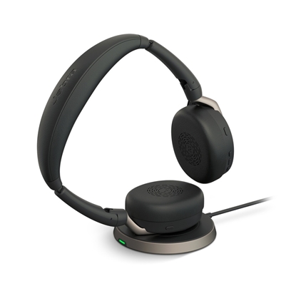 Attēls no Jabra Evolve2 65 Flex - Link380a UC Stereo (Wireless Charging)