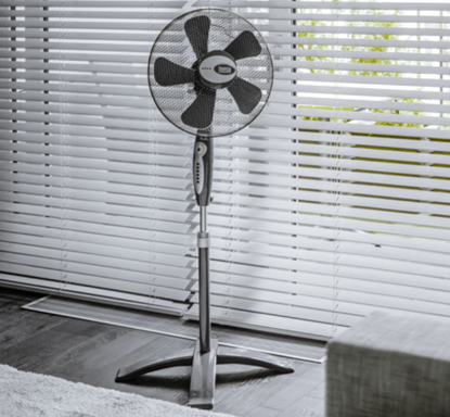 Picture of Jaudīgs ventilators | Tālvadības pults | 8 ātrumi | Līdz 55W | 75° automātiskās svārstības