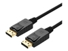 Изображение Kabel Unitek DisplayPort - DisplayPort 1.5m czarny (Y-C607BK)