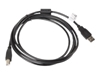 Изображение Kabel USB 2.0 AM-BM 1.8M Ferryt czarny 