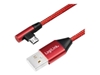 Изображение Kabel USB LogiLink USB-A - microUSB 1 m Czerwony (CU0150)
