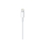 Изображение Kabelis Apple Lightning Male - USB Type-C Male 1m White