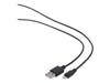 Изображение Kabelis Gembird USB Male - Apple Lightning Male 1m Black
