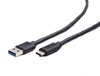 Изображение Kabelis Gembird USB Male - Type C Male 1m Black