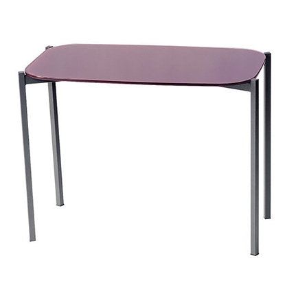 Attēls no Kafijas galds VERONIQUE 67x39xH52 cm violets