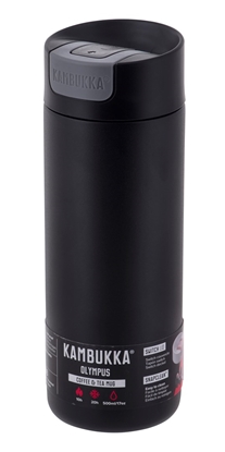 Picture of Kambukka Olympus Matte Black - thermal mug, 500 ml