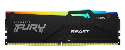 Picture of Operatīvā atmiņa Kingston FURY Beast 16GB RGB Black