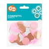 Picture of Konfeti 15g apļi pap./fol. rozā/zelta mix