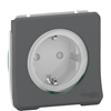 Изображение Kont.rozete Mureva z/a 16A IP55 IK08 antracīta