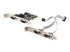 Изображение Karta PCI Express - COM 9Pin x4 + Śledzie Low Profile 