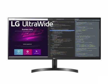 Attēls no LG 34WN750P-B computer monitor 86.4 cm (34") 3440 x 1440 pixels UltraWide Quad HD Black