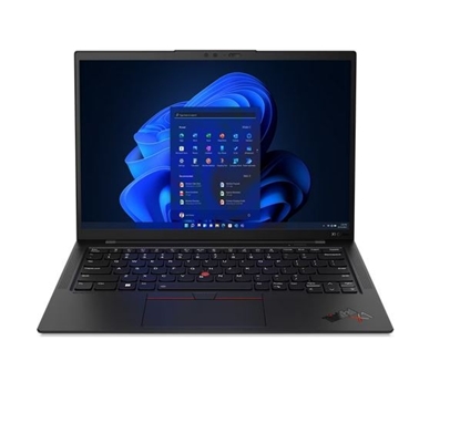 Attēls no Lenovo ThinkPad X1 Carbon Laptop 35.6 cm (14") Touchscreen WUXGA Intel® Core™ i7 i7-1355U 16 GB LPDDR5-SDRAM 512 GB SSD Wi-Fi 6E (802.11ax) Windows 11 Pro Black