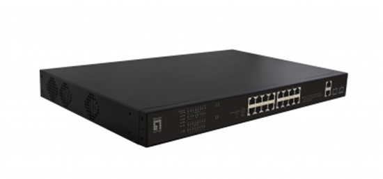 Picture of LevelOne FGP-2031 20-Port-Fast Ethernet-PoE-Switch