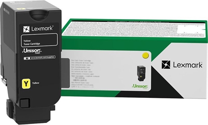 Picture of Lexmark 81C2XY0 toner cartridge 1 pc(s) Original Yellow