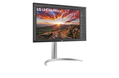 Attēls no LG 27UP85NP-W computer monitor 68.6 cm (27") 3840 x 2160 pixels 4K Ultra HD LED Silver