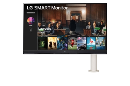 Attēls no LG 32SQ780S-W computer monitor 81.3 cm (32") 3840 x 2160 pixels 4K Ultra HD White