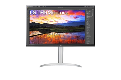 Изображение LG 32UP55NP-W computer monitor 80 cm (31.5") 3840 x 2160 pixels 4K Ultra HD White