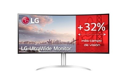 Picture of LG 40WP95CP-W computer monitor 100.8 cm (39.7") 5120 x 2160 pixels 5K Ultra HD LED White