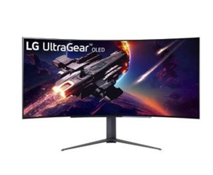 Picture of LG 45GR95QE-B computer monitor 113 cm (44.5") 3440 x 1440 pixels Wide Quad HD OLED Black