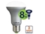Изображение Light Bulb|LEDURO|Power consumption 8 Watts|Luminous flux 550 Lumen|3000 K|220-240V|Beam angle 180 degrees|21177