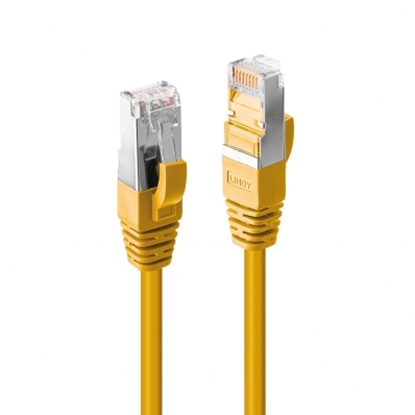 Picture of Lindy 0.3m Cat.6 S/FTP LSZH Cable, Yellow
