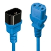 Изображение Lindy 2m C14 to C13 Extension Cable, blue