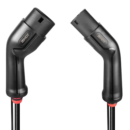Attēls no Lindy 30110 electric vehicle charging cable Black Type 1 Type 2 3 5 m