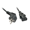 Picture of Lindy 30337 power cable Black 5 m CEE7/7 C13 coupler