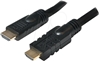 Picture of Logilink CHA0025 HDMI Cable, Active, M/M, 25m, black Logilink | Black | HDMI to HDMI | 25 m