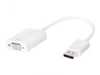 Picture of Logilink White | DisplayPort | VGA | Logilink CV0059B, Display Port 1.2 to VGA Active Adapter with 15cm cable :