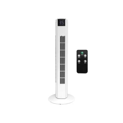Picture of LTC LXWT25 Tower Fan 82cm / 50W LCD + RC / White