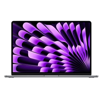 Attēls no MacBook Air 15,3 cali: M2 8/10, 8GB, 256GB - Gwiezdna szarość