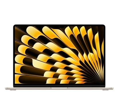 Attēls no MacBook Air 15,3 cali: M2 8/10, 8GB, 512GB - Księżycowa poświata