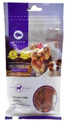 Picture of MACED Mini duck and fish skewer - Dog treat - 60g