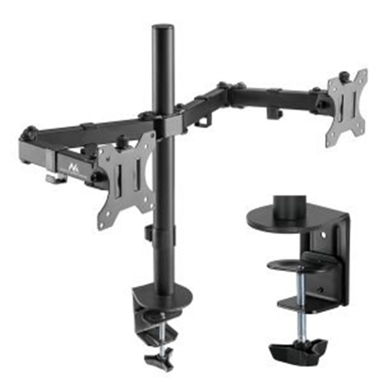 Изображение Maclean MC-884 monitor mount / stand 81.3 cm (32") Black Desk