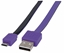 Attēls no Manhattan 391368 USB cable 1 m USB 2.0 USB A Micro-USB B Black, Purple