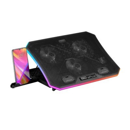 Attēls no Mars Gaming MNBC6 RGB / USB HUB Laptop Cooling Gaming Stand