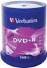 Picture of Verbatim Black DVD+R AZO 4.7GB 16x 100 Pack, Spindle