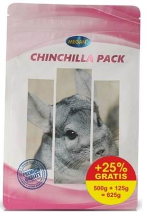 Attēls no MEGAN Chinchilla Pack - chinchilla food - 500 + 125 g