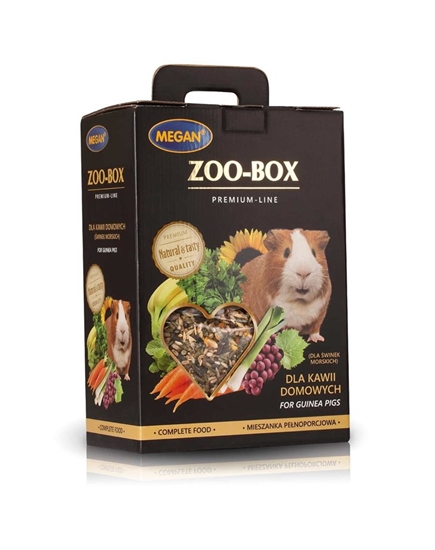 Picture of MEGAN Zoo-box - dry food for guinea pig - 4x550 g
