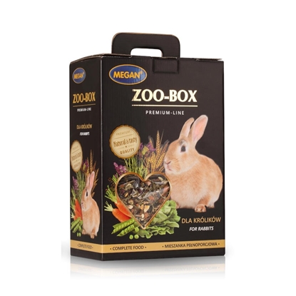 Attēls no Megan Zoo-box - dry rabbit food - 4x420 g