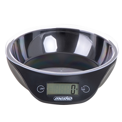 Attēls no MESKO Kitchen scale with a bowl, Max. weight 5kg