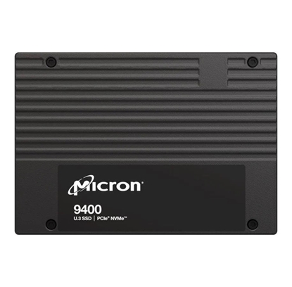 Attēls no Micron 9400 MAX           6400GB NVMe U.3 (15mm)