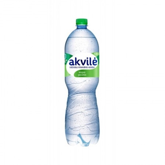 Изображение Mineral water Akvilė, slightly carbonated, 1.5l (6psc.)