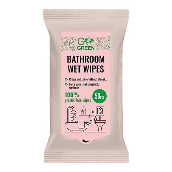 Изображение Mitrās salvetes vannas istabai 50gab.