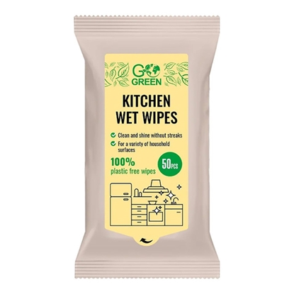 Изображение Mitrās salvetes virtuvei 50gab.