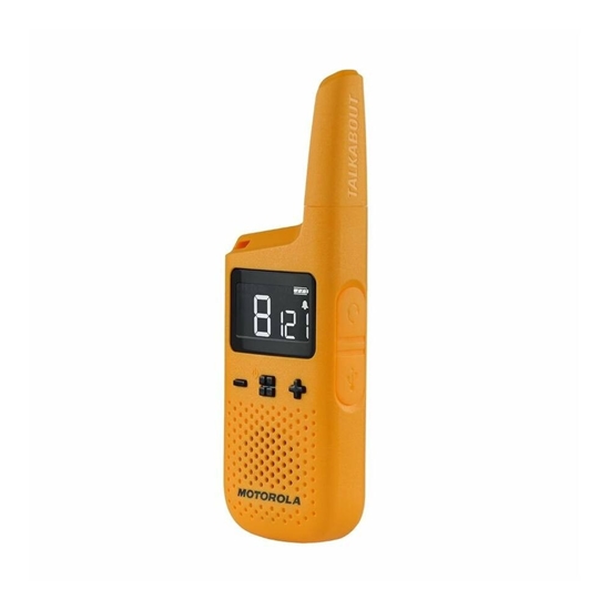 Picture of Motorola T72 walkie talkie 16 channels, yellow